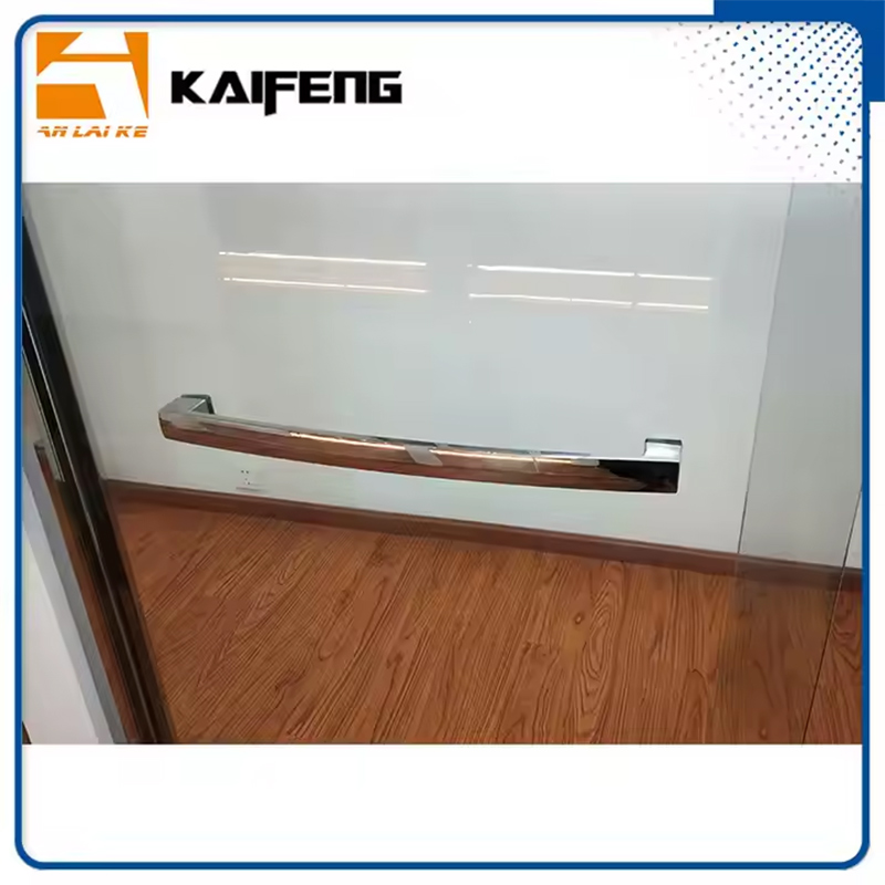 OEM Corner Shower tub door Folding door Clear Tempered Glass for bathroom (2)